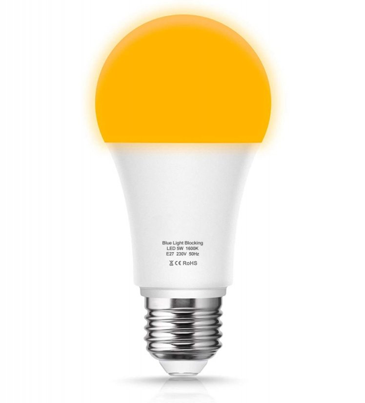 7W żarówka LED bez światła niebieskiego (E27)