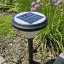 Zewnętrzna lampa solarna bez niebieskiego światła
