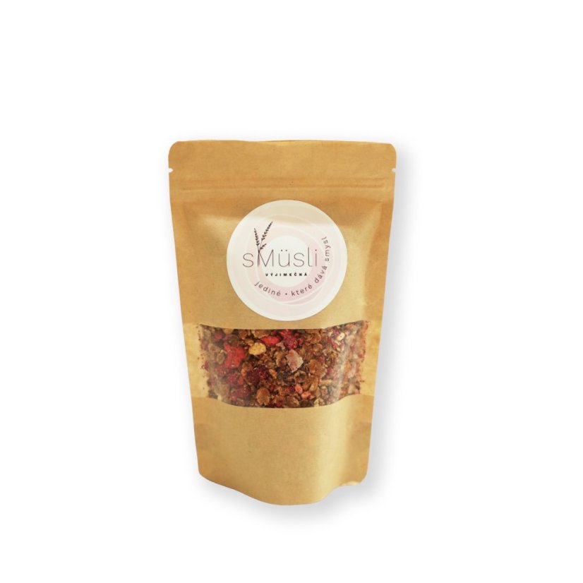 sMüsluplný dárek "Výjimečná" granola