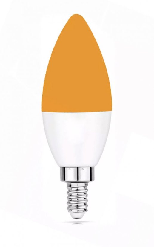 3W LED żarówka bez światła niebieskiego (gwint E14)