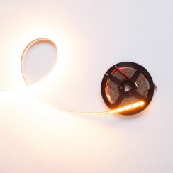 Noční LED pásek PC amber 24V